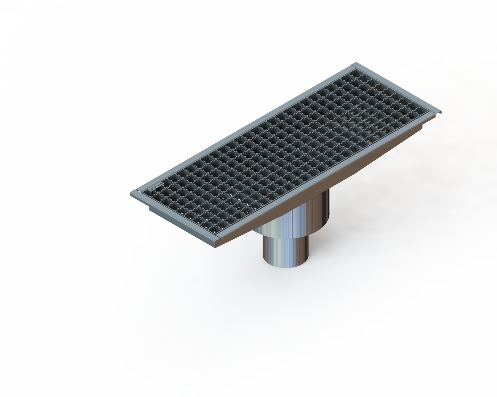 Vertical Outlet Stainless Drain