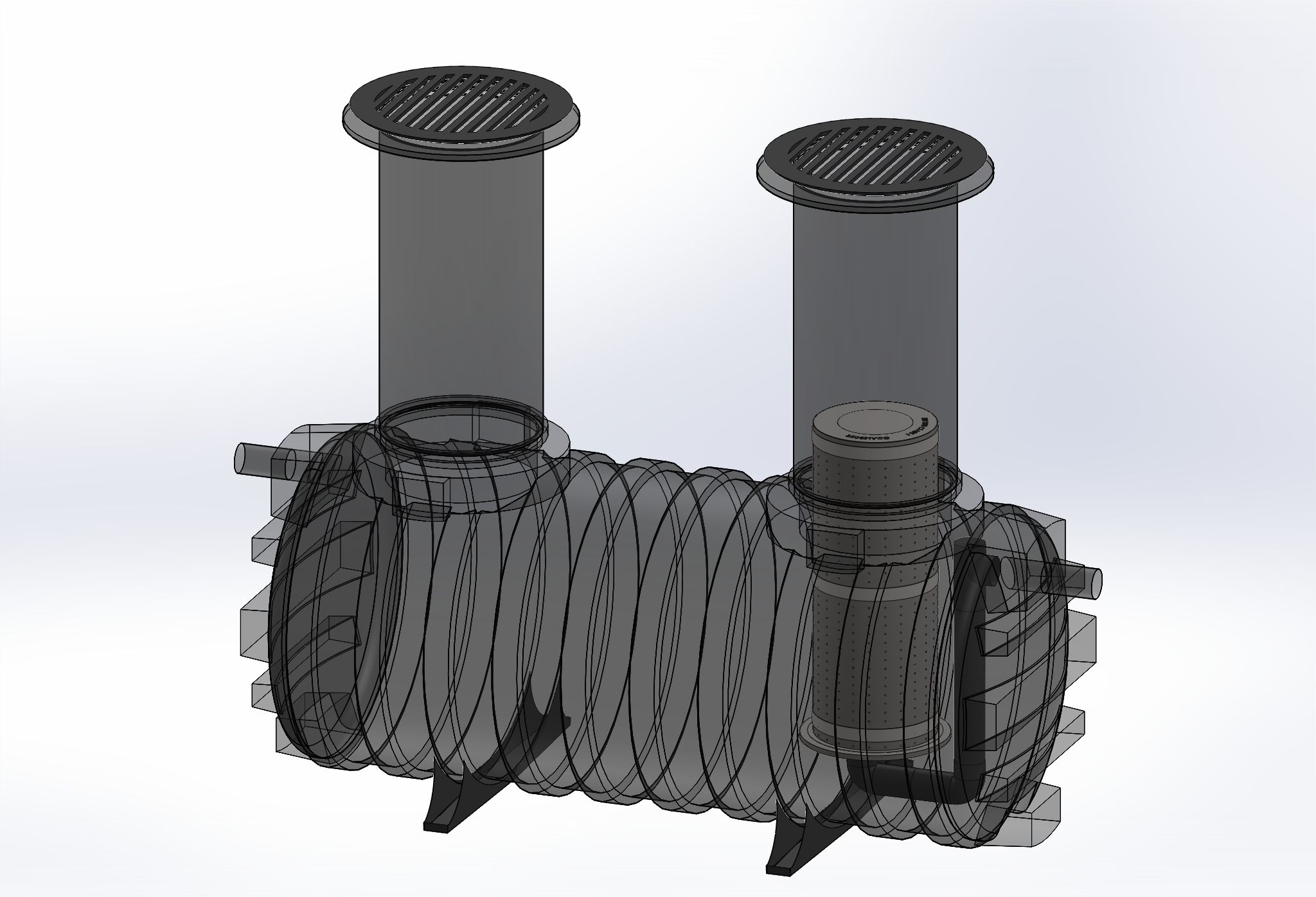 TOPRAK ALTI HDPE MİNERALYAKIT AYIRICI CLASS1 H